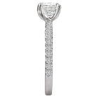 Round  Lab Grown Diamond  Classic Semi-Mount Diamond Ring