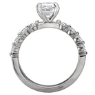 Round  Lab Grown Diamond  Classic Semi-Mount Diamond Ring