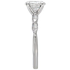 Oval  Lab Grown Diamond  Classic Semi-Mount Diamond Ring