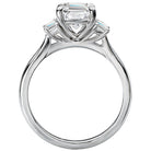 Cushion  Lab Grown Diamond  Custom Semi-Mount Diamond Ring