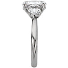 Oval  Lab Grown Diamond  Custom Semi-Mount Diamond Ring