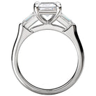 Round  Lab Grown Diamond  Custom Semi-Mount Diamond Ring