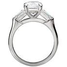 Oval  Lab Grown Diamond  Custom Semi-Mount Diamond Ring