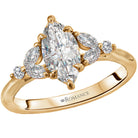 Marquise  Lab Grown Diamond  Classic Semi-Mount Engagement Ring