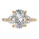 Oval Classic Semi-Mount Lab Grown Diamond Engagement Ring
