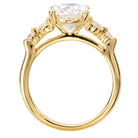 Oval Classic Semi-Mount Lab Grown Diamond Engagement Ring