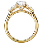 Round  Lab Grown Diamond  Diamond Semi-Mount Engagement Ring