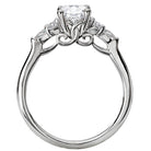 Oval  Lab Grown Diamond  Diamond Semi-Mount Engagement Ring