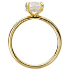 Round  Lab Grown Diamond  Diamond Semi-Mount Engagement Ring