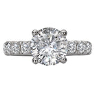 Round Semi-Mount Lab Grown Diamond Engagement Ring