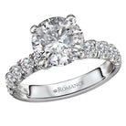 Round Semi-Mount Lab Grown Diamond Engagement Ring