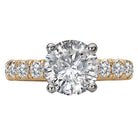 Round Semi-Mount Lab Grown Diamond Engagement Ring