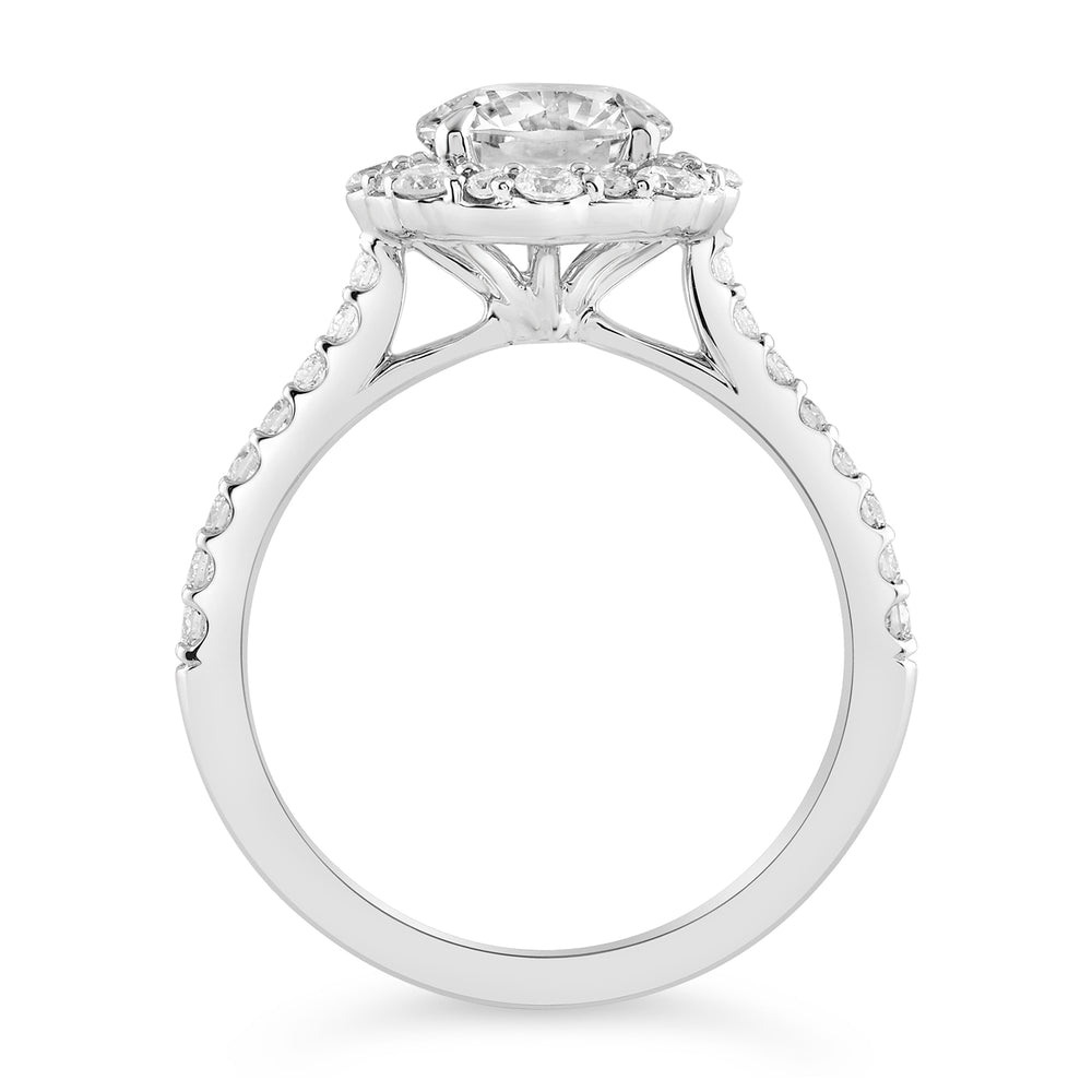 2.23CTW Lab Grown Diamond Engagement Ring