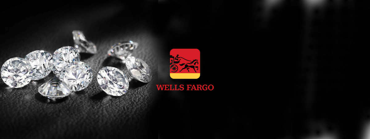 Diamonds and Wells Fargo Logo