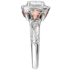 halo semi-mount diamond ring 115003-100tra