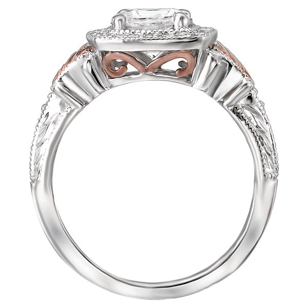 halo semi-mount diamond ring 115003-100tra