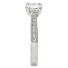 peg head semi-mount diamond ring 115005-100