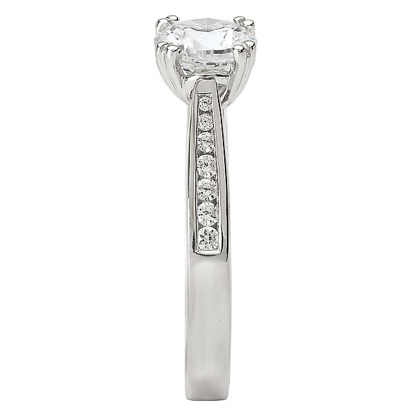 peg head semi-mount diamond ring 115005-100