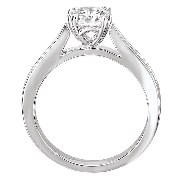 peg head semi-mount diamond ring 115005-100