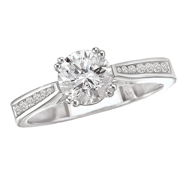 classic semi-mount diamond ring 115005-100a