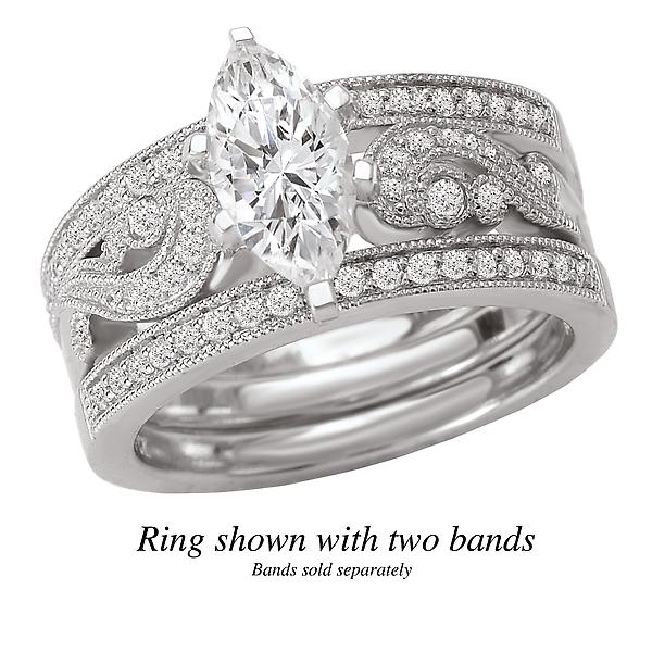 classic semi-mount diamond ring 115008-sa