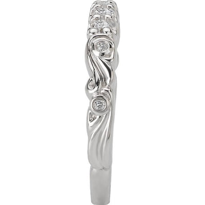 matching wedding band 115017-w