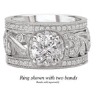 halo semi-mount diamond ring 115022-100a
