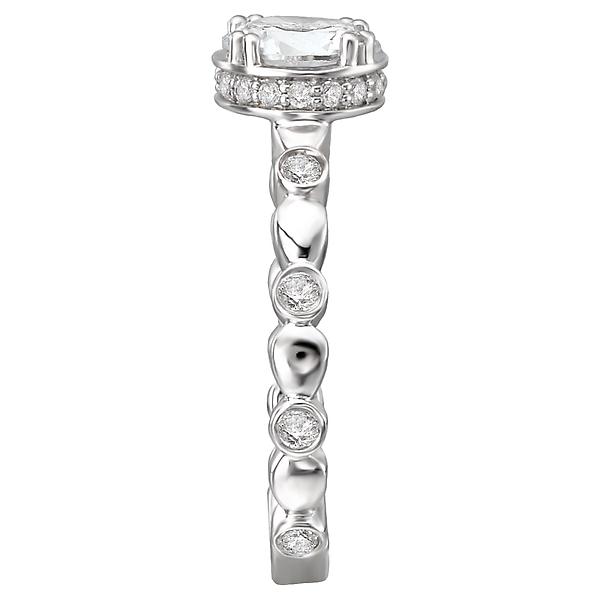 semi-mount diamond ring 115023-100