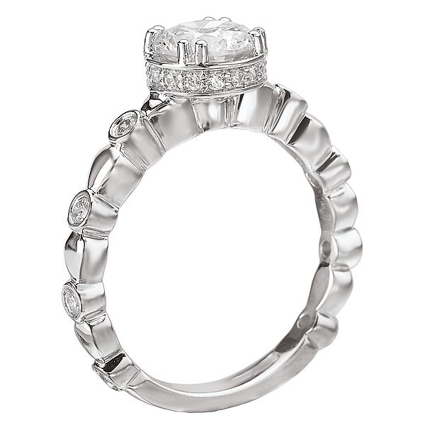 semi-mount diamond ring 115023-100