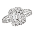 halo semi-mount diamond ring 115026-100