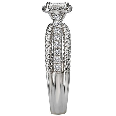 semi-mount diamond ring 115031-100