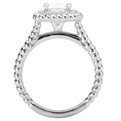 halo semi-mount diamond ring 115032-100
