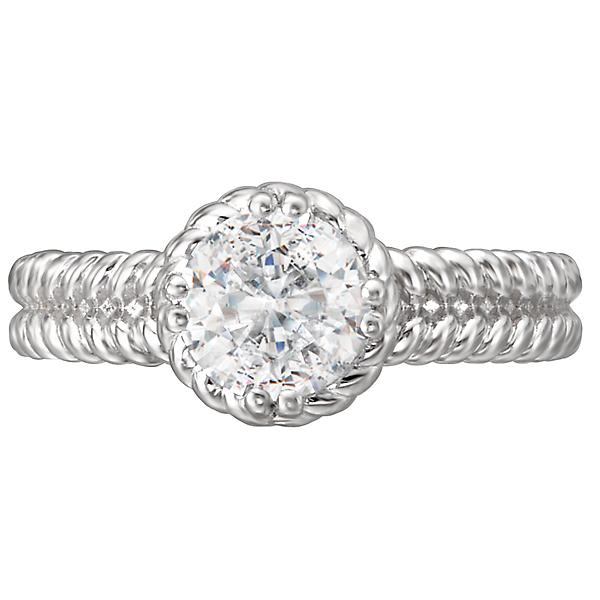 halo semi-mount diamond ring 115033-100