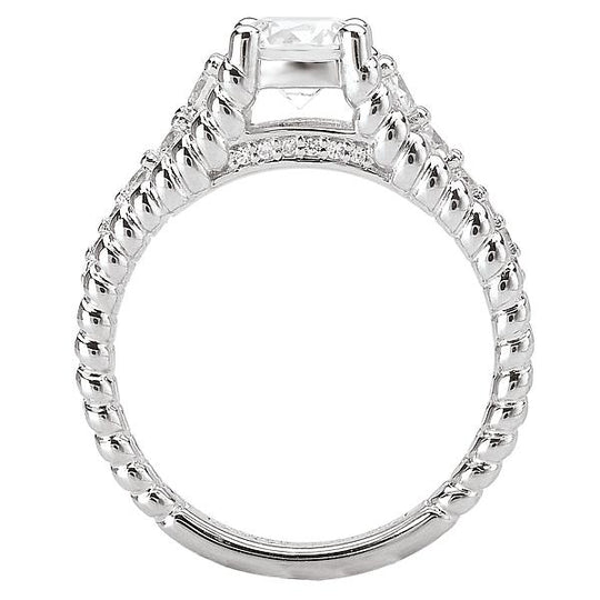 classic semi-mount diamond ring 115034-100