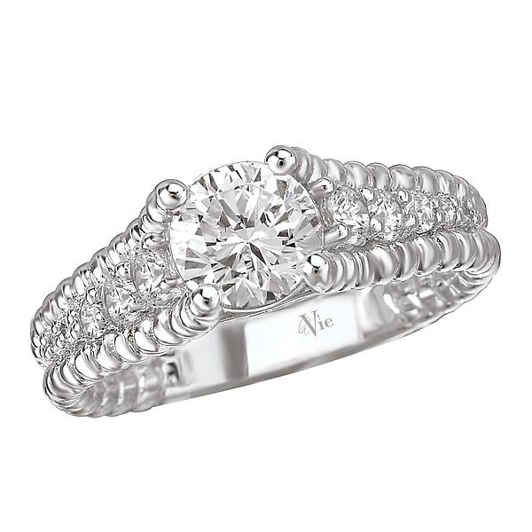 classic semi-mount diamond ring 115034-100