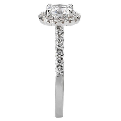 halo semi-mount diamond ring 115035-100a