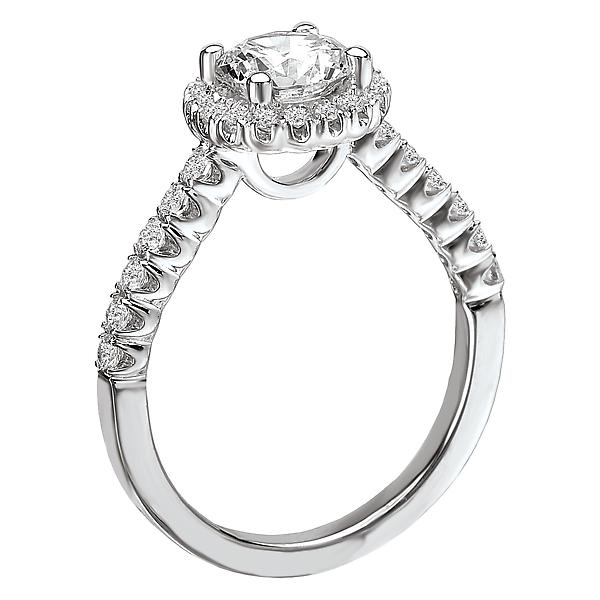 halo semi-mount diamond ring 115035-100a