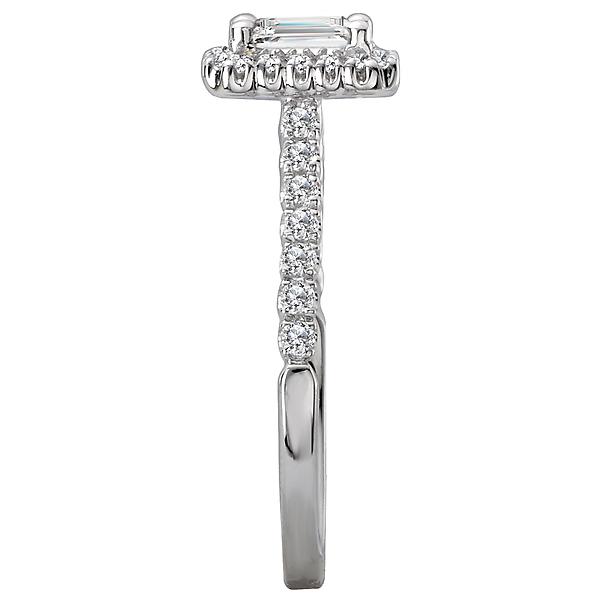 halo semi-mount diamond ring 115037-050