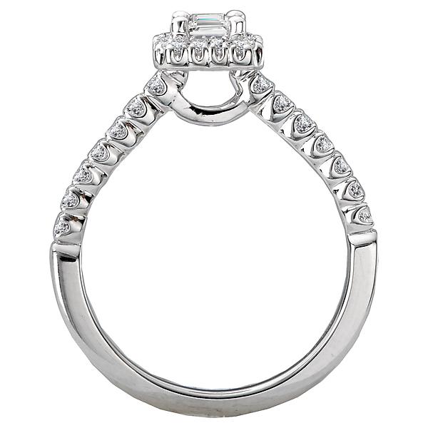 halo semi-mount diamond ring 115037-050