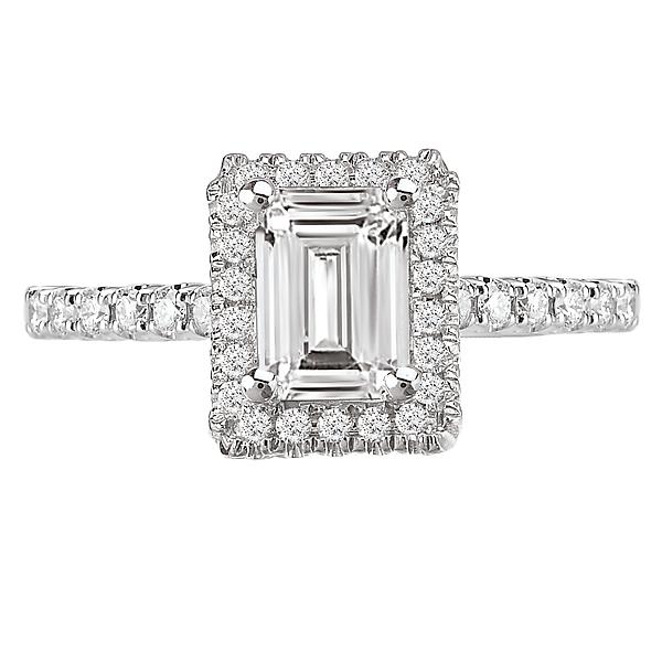 halo semi-mount diamond ring 115037-100