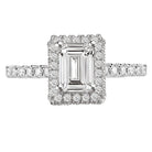 halo semi-mount diamond ring 115037-100a