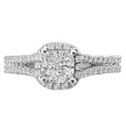 halo semi-mount diamond ring 115038-100