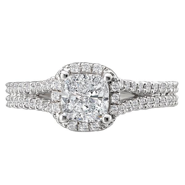 halo semi-mount diamond ring 115038-100