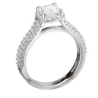halo semi-mount diamond ring 115038-100