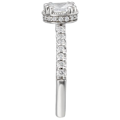 classic semi-mount diamond ring 115044-100