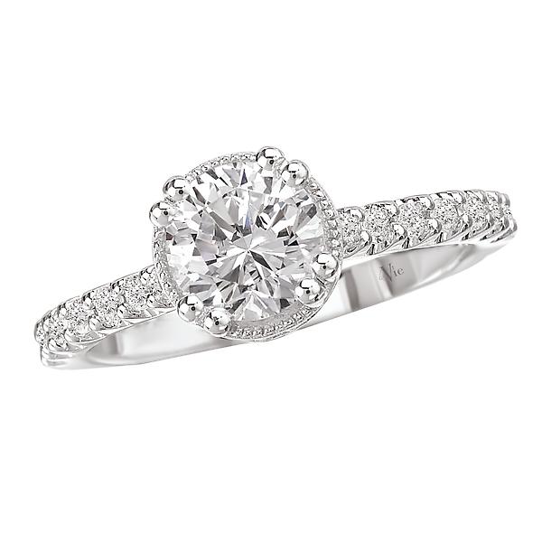 classic semi-mount diamond ring 115044-100