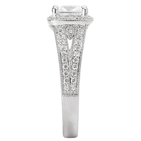 split shank semi-mount diamond ring 115047-100