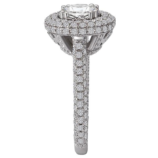 halo semi-mount diamond ring 115048-100