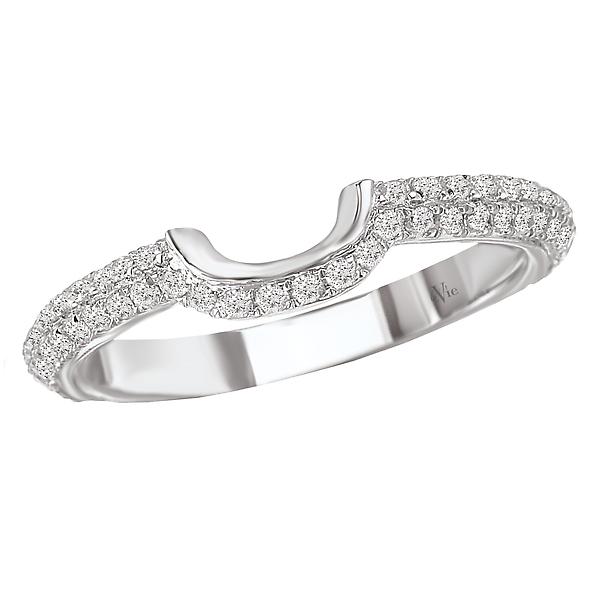 curved wedding band 115048-100w