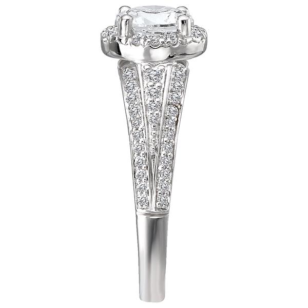 halo semi-mount diamond ring 115054-100